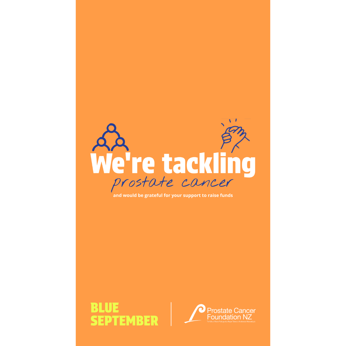 Social Story 'We're Tackling' Orange