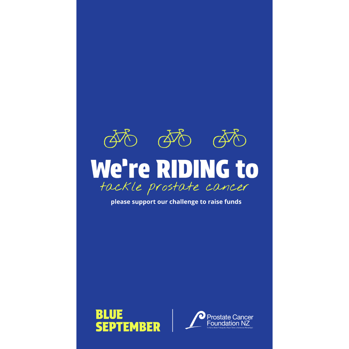 Social Story 'We're Riding' Blue