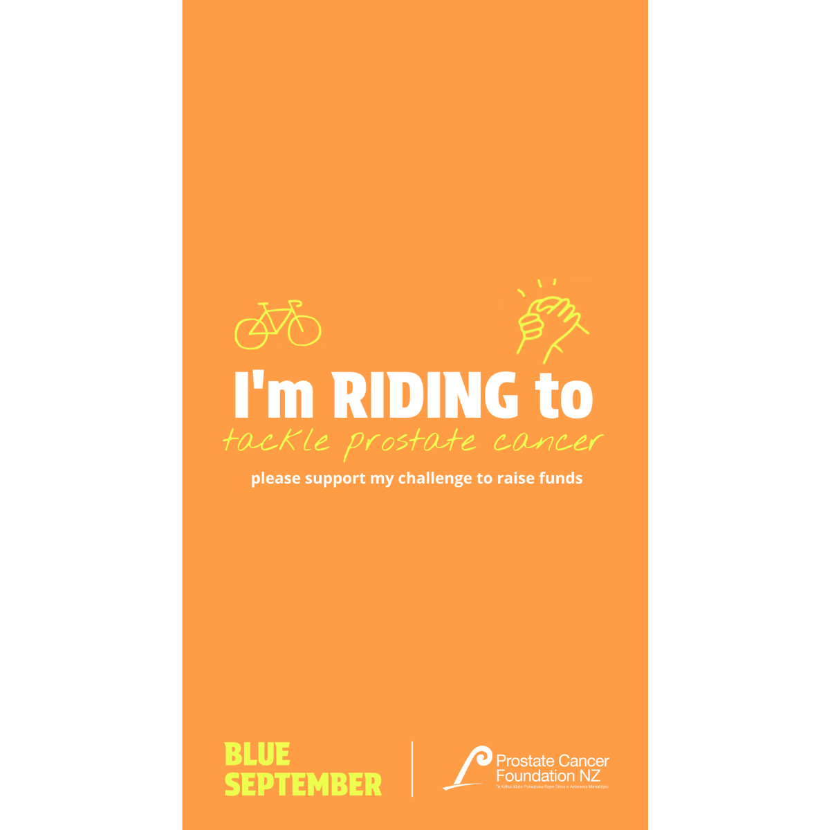 Social Story 'I'm Riding' Orange