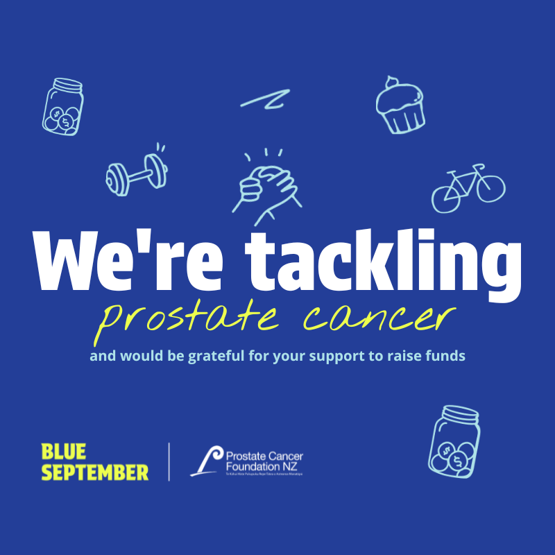 Social FB 'We're Tackling' Blue