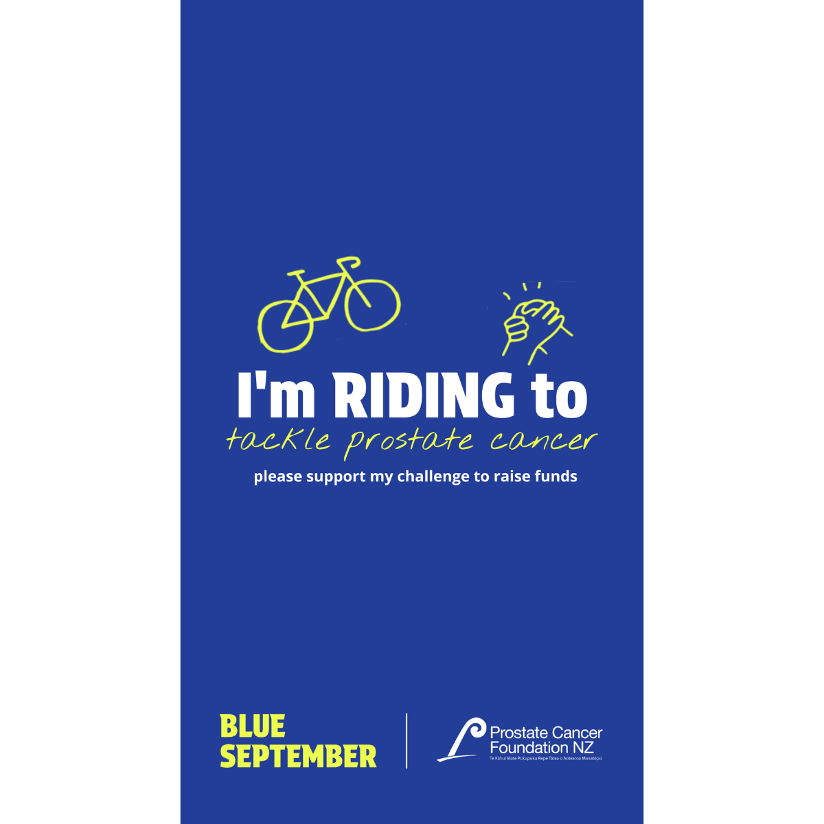 Social Story 'I'm Riding' Blue